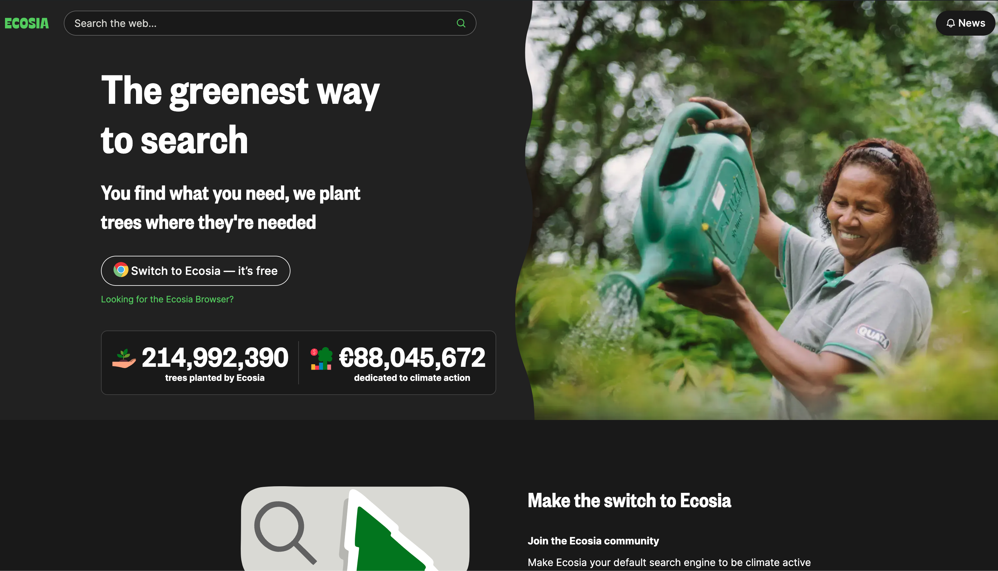 Ecosia