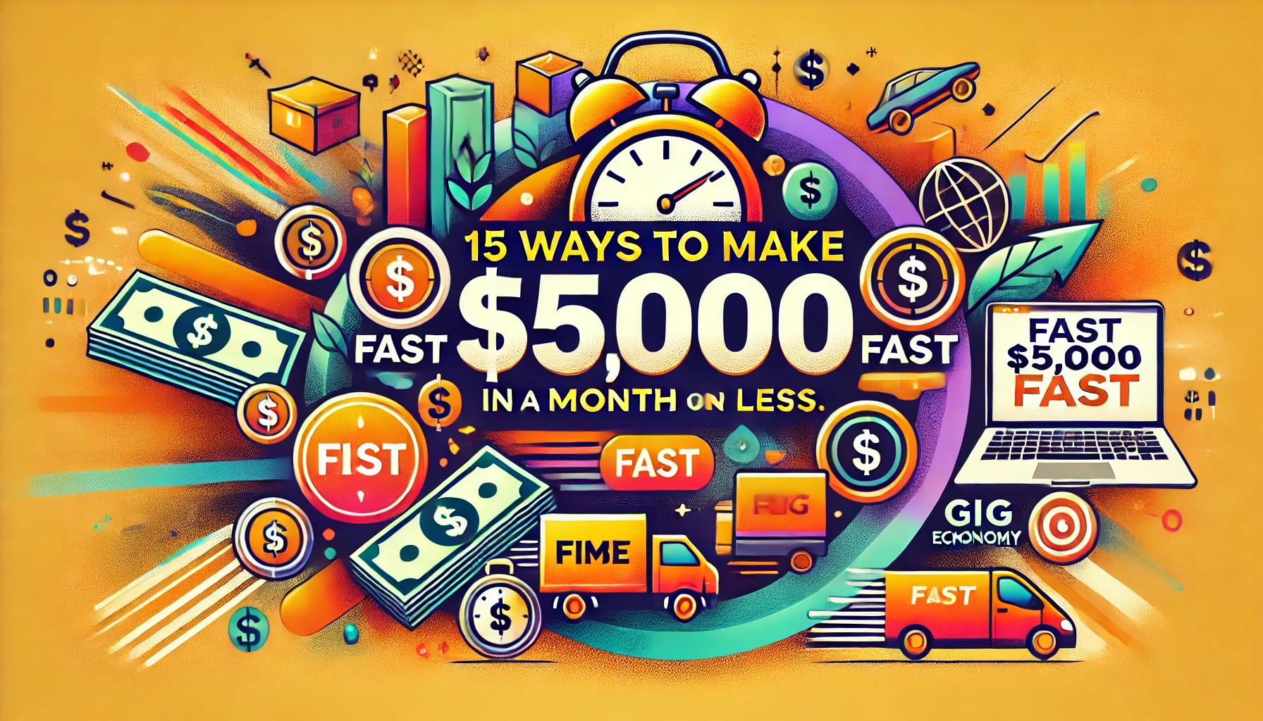 15 Ways to Make $5,000 Fast in a Month or Less - Vibrant Financial Strategies